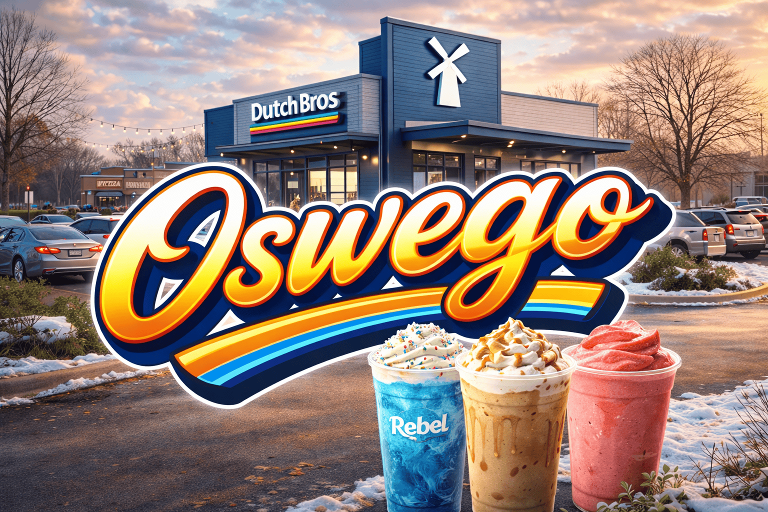 Oswego IL where Dutch Bros is opening a new location
